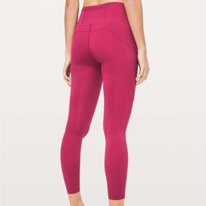 Lululemon Fast and Free High-Rise Tight 25" *Non-Reflective Brushed Nulux